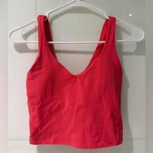 Lululemon coral tank top